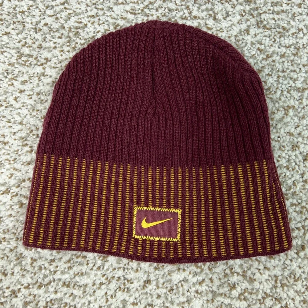 Minnesota Golden Gophers‎ Hat Cap Knit Beanie Snap Back NCAA Football Nike Mens